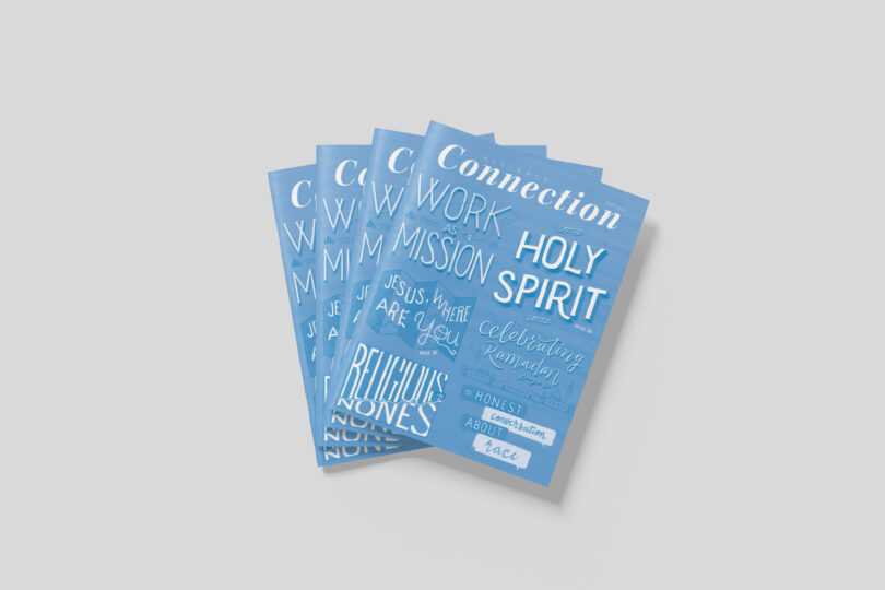 Four Alliance Connection magazines are fanned out